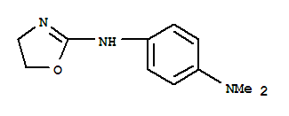 Molecular Structure of 101976-56-1 (1,4-Benzenediamine,N4-(4,5-dihydro-2-oxazolyl)-N1,N1-dimethyl-)
