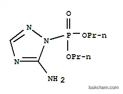 Molecular Structure of 101976-61-8 (dipropyl (5-amino-1H-1,2,4-triazol-1-yl)phosphonate)