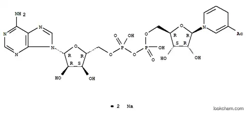Molecular Structure of 102029-93-6 (3-ACETYLPYRIDINE ADENINE DINUCLEOTIDE)