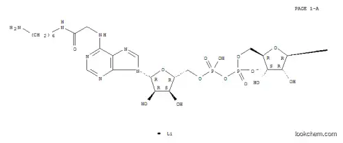 N6-([6-AMINOHEXYL]-CARBAMOYLMETHYL)-NICOTINAMIDE ADENINE DINUCLEOTIDE LITHIUM SALT