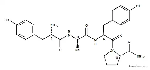 1-[2-[2-[[2-Amino-3-(4-hydroxyphenyl)propanoyl]amino]propanoylamino]-3-(4-chlorophenyl)propanoyl]pyrrolidine-2-carboxamide