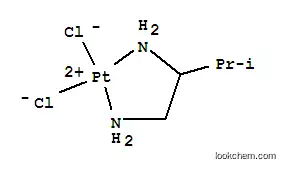 Molecular Structure of 102033-02-3 (platinum(2+) dichloride 3-methylbutane-1,2-diamine (1:1))