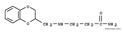 Molecular Structure of 102128-74-5 (N~3~-(2,3-dihydro-1,4-benzodioxin-2-ylmethyl)-beta-alaninamide)