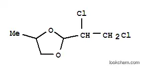 Molecular Structure of 10232-90-3 (2-(1,2-Dichloroethyl)-4-methyl-1,3-dioxolane)