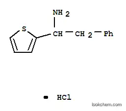 Molecular Structure of 102339-13-9 (2-Thiophenemethanamine,a-(phenylmethyl)-, hydrochloride(1:1))