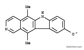 Molecular Structure of 102353-63-9 (5,11-dimethyl-6H-pyrido[4,3-b]carbazol-9-olate)