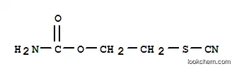 Molecular Structure of 102367-30-6 (Thiocyanic acid,2-[(aminocarbonyl)oxy]ethyl ester)