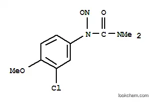 Molecular Structure of 102433-74-9 (1-(3-chloro-4-methoxyphenyl)-3,3-dimethyl-1-nitrosourea)