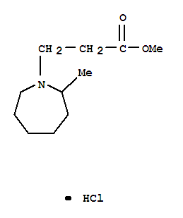 1H-Azepine-1-propanoicacid, hexahydro-2-methyl-, methyl ester, hydrochloride (1:1)