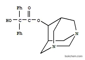 Molecular Structure of 102516-82-5 (1,3-diazatricyclo[3.3.1.1~3,7~]dec-6-yl hydroxy(diphenyl)acetate)
