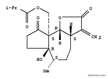 Propanoic acid,2-methyl-,[(3aS,6S,6aR,9aS,9bR)-decahydro-6a-hydroxy-6-methyl-3-methylene-2,9-dioxoazuleno[4,5-b]furan-9a(4H)-yl]methylester
