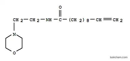 Molecular Structure of 102613-07-0 (N-[2-(morpholin-4-yl)ethyl]undec-10-enamide)