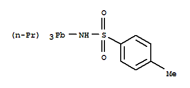 Benzenesulfonamide,4-methyl-N-(tripropylplumbyl)-