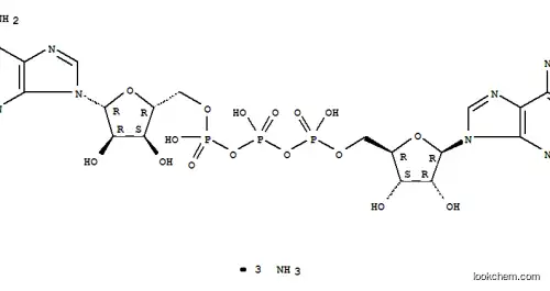 Molecular Structure of 102783-40-4 (DIADENOSINE TRIPHOSPHATE AMMONIUM SALT)