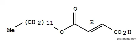 Molecular Structure of 10283-72-4 (dodecyl hydrogen fumarate)