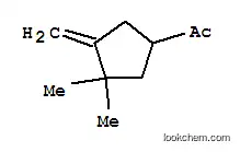 Molecular Structure of 102939-60-6 (Ethanone, 1-(3,3-dimethyl-4-methylenecyclopentyl)- (9CI))