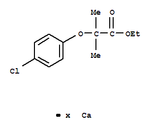 Propanoic acid,2-(4-chlorophenoxy)-2-methyl-, ethyl ester, calcium salt (1: )