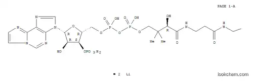 Molecular Structure of 103213-58-7 (1 N6-ETHENOCOENZYME A LITHIUM)