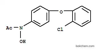 Molecular Structure of 103429-68-1 (N-[4-(2-chlorophenoxy)phenyl]-N-hydroxyacetamide)