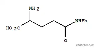 Molecular Structure of 10346-29-9 (Glutamine, N-phenyl-)