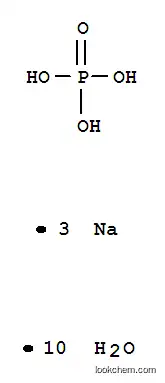 Molecular Structure of 10361-89-4 (Phosphoric acid, trisodium salt, decahydrate)