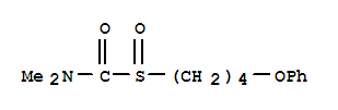 N,N-dimethyl-1-[4-(phenoxy)butylsulfinyl]formamide