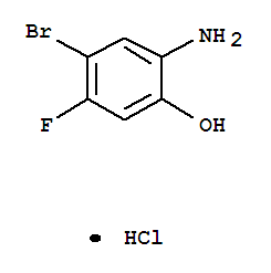 5-BROMO-4-FLUORO-2-HYDROXY-ANILINE HCL