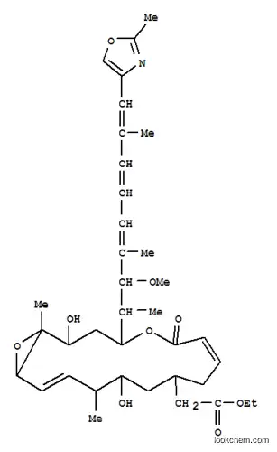 Molecular Structure of 103745-26-2 (Rhizoxin,2,3:5b,7-dideepoxy-2,3-didehydro-5b-ethoxy-7-hydroxy- (9CI))