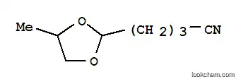 Molecular Structure of 103900-53-4 (1,3-Dioxolane-2-butanenitrile,  4-methyl-)