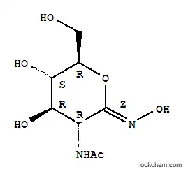 Molecular Structure of 103955-21-1 (N-acetylglucosaminono-1,5-lactoneoxime)