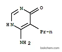 Molecular Structure of 103980-57-0 (6-amino-5-propylpyrimidin-4(1H)-one)