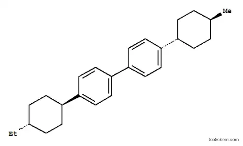 Molecular Structure of 104021-92-3 ([trans(trans)]-1,1'-Biphenyl, 4-(4-ethylcyclohexyl)-4'-(4-methylcyclohexyl))