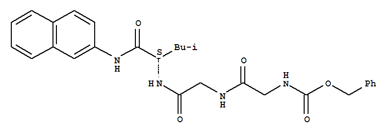 N-[(Phenylmethoxy)carbonyl]glycylglycyl-N-2-naphthalenyl-L-leucinamide