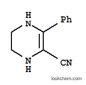 Molecular Structure of 104184-41-0 (Pyrazinecarbonitrile, 1,4,5,6-tetrahydro-3-phenyl- (9CI))