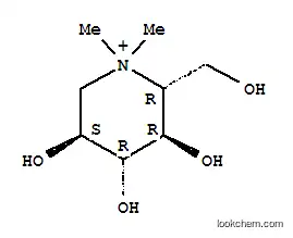 Molecular Structure of 104195-23-5 (N,N-dimethyldeoxynojirimycin)