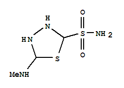 1,3,4-THIADIAZOLIDINE-2-SULFONAMIDE,5-(METHYLAMINO)-
