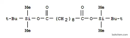 Molecular Structure of 104255-98-3 (Decanedioic acid, bis(tert-butyldimethylsilyl) ester)