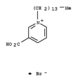 Pyridinium,3-carboxy-1-tetradecyl-, bromide (1:1) cas  10485-11-7