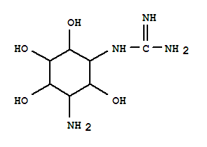 Molecular Structure of 10485-20-8 (Streptamine,N-(aminoiminomethyl)- (9CI))