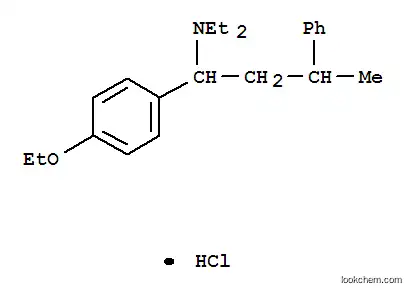 Molecular Structure of 10535-87-2 ([1-(4-ethoxyphenyl)butyl]diethylammonium chloride)