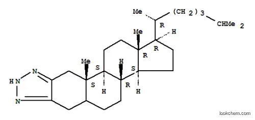 Molecular Structure of 105431-93-4 (2'H-Cholestano[2,3-d]triazole(9CI))