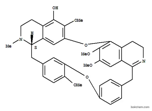 (25S)-4,5,20,31-tetramethoxy-26-methyl-2,18-dioxa-11,26-diazaheptacyclo[23.6.2.2~14,17~.1~19,23~.0~3,8~.0~7,12~.0~29,33~]hexatriaconta-1(31),3,5,7,11,14,16,19(34),20,22,29,32,35-tridecaen-30-ol (non-preferred name)
