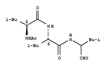 L-Leucinamide,N-acetyl-L-leucyl-N-(1-formyl-3-methylbutyl)- (9CI)