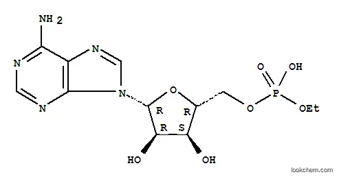 5'-O-[(S)-ethoxy(hydroxy)phosphoryl]adenosine