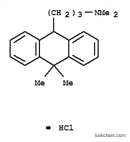 Molecular Structure of 10566-51-5 (3-(10,10-dimethyl-9,10-dihydroanthracen-9-yl)-N,N-dimethylpropan-1-aminium chloride)