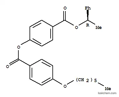 Molecular Structure of 105868-64-2 (Benzoic acid,4-(hexyloxy)-, 4-[[(1R)-1-phenylethoxy]carbonyl]phenyl ester)
