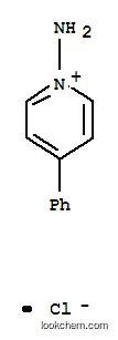 Molecular Structure of 10593-46-1 (Pyridinium,1-amino-4-phenyl-, chloride (1:1))
