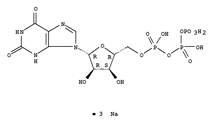 Xanthosine5'-(tetrahydrogen triphosphate), trisodium salt (9CI)