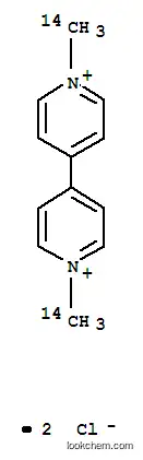 Molecular Structure of 105931-41-7 (PARAQUAT-METHYL-14C DICHLORIDE)