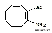 Molecular Structure of 105983-28-6 (Ethanone, 1-(2-amino-1,7-cyclooctadien-1-yl)- (9CI))